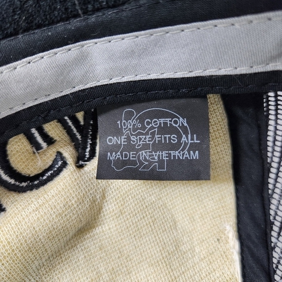 Reign Mens Black Terry Cloth Snapback Trucker Hat-NWT - Picture 11 of 12